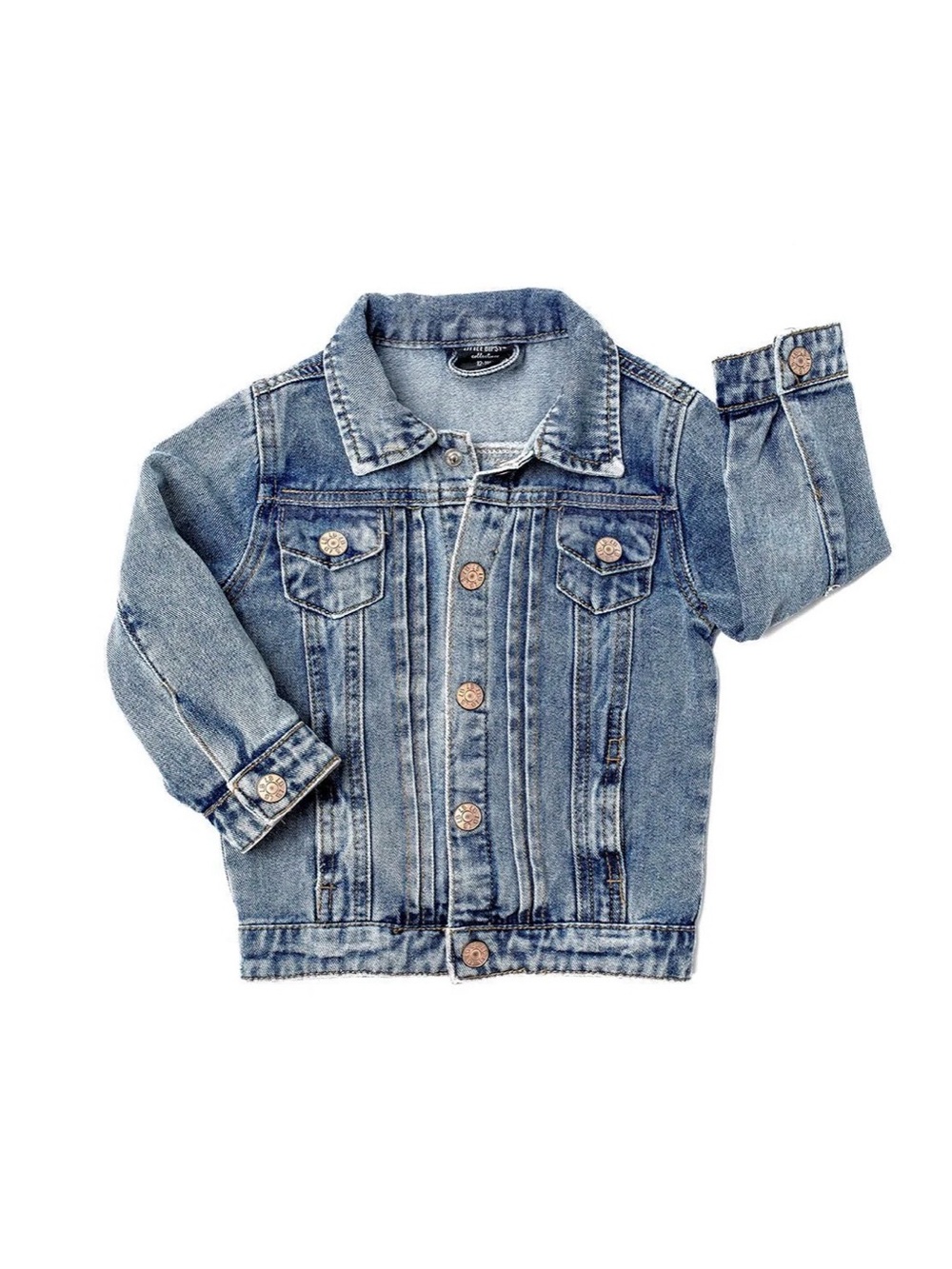 Little Bipsy Light Blue Denim Jacket 4T-5T NWT boys/girls